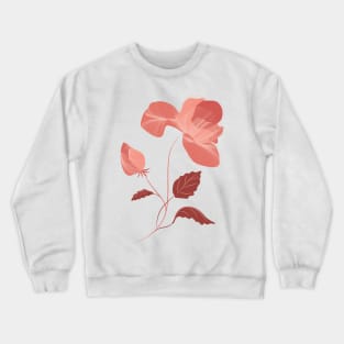 Red rose Crewneck Sweatshirt